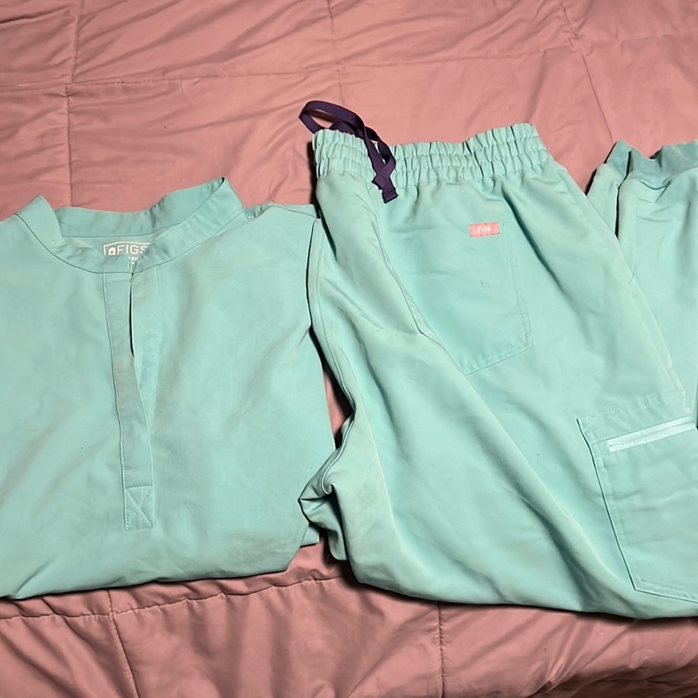 surgical green figs set